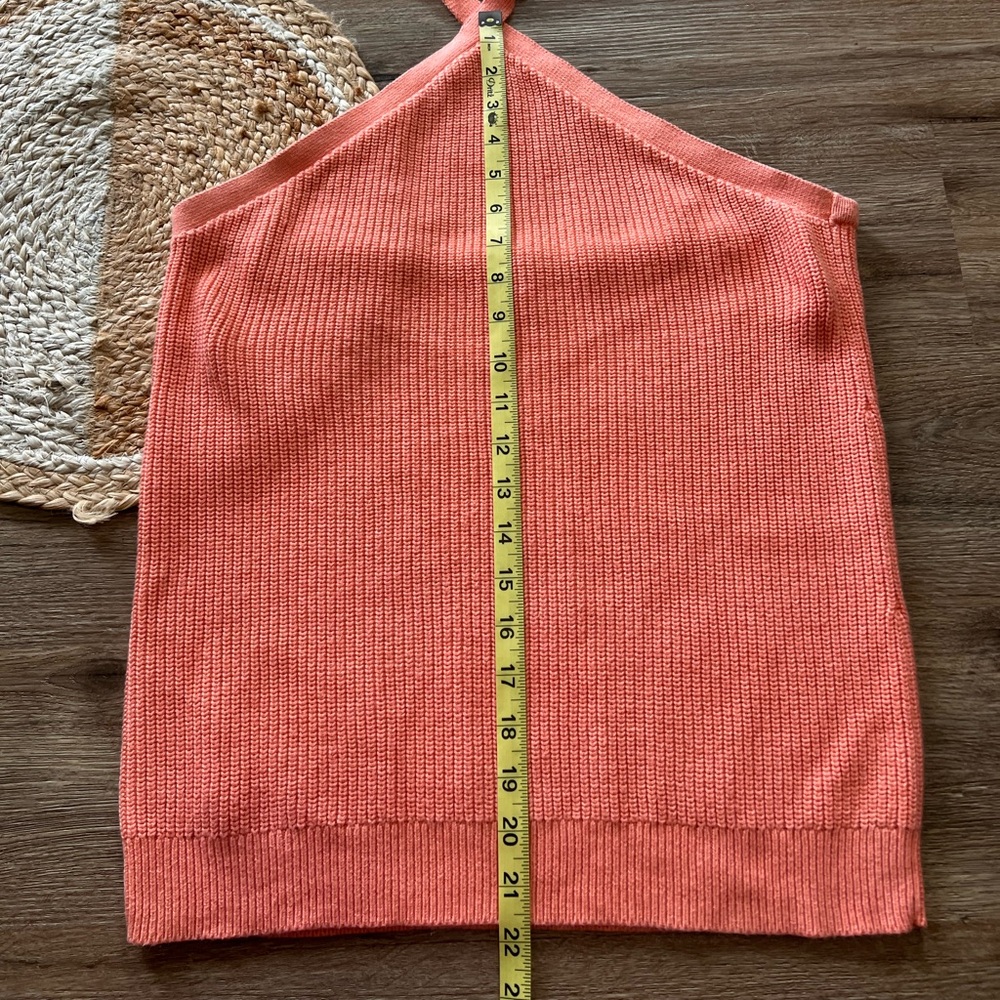 J. CREW Cotton-Blend Halter Sweater Tank - Picture 4 of 6